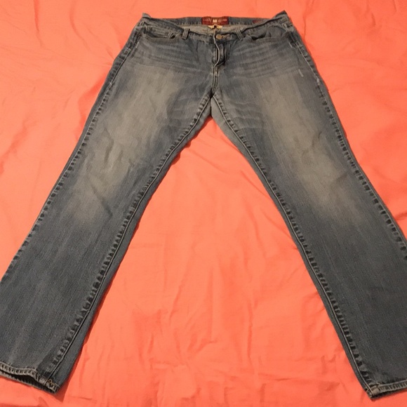Lucky Brand Sz 12/31 Long Sofia Straight Jeans - Picture 6 of 13